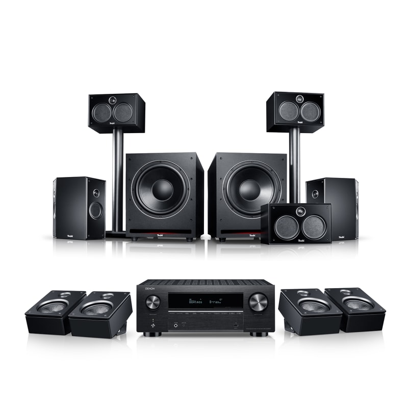 Gallery image 1 from 28 SYSTEM 6 THX + DENON X3800H for Dolby Atmos "5.2.4-Set"
